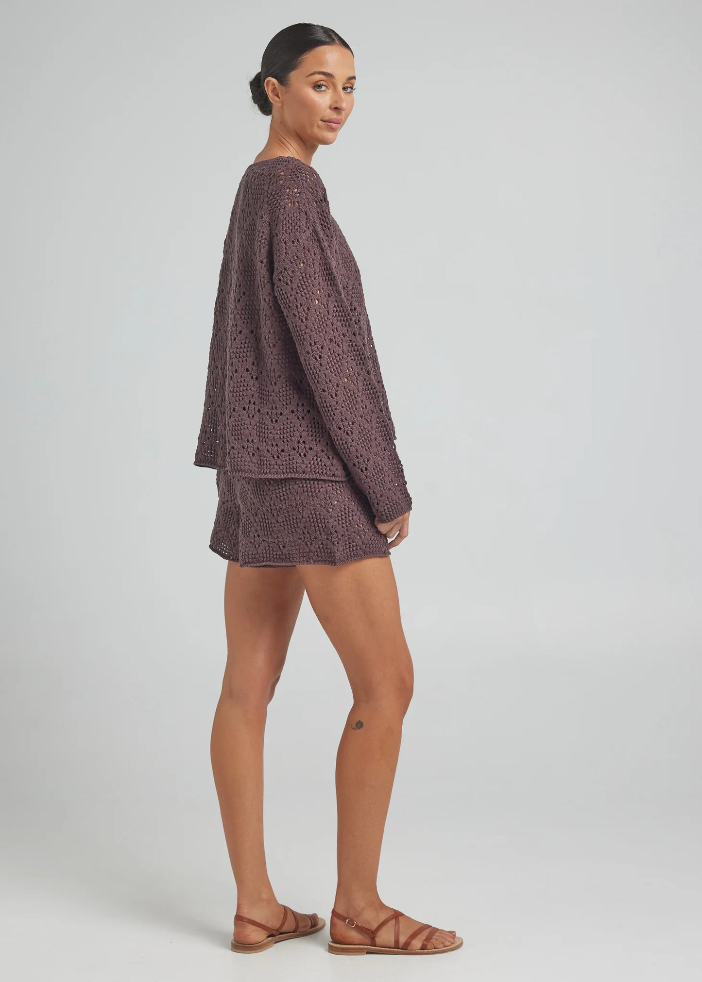 Poolside Paradiso Messina LS Knit Top