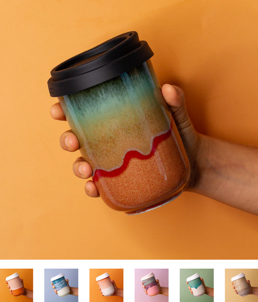 Pottery For The Planet Iced Coffee Cups