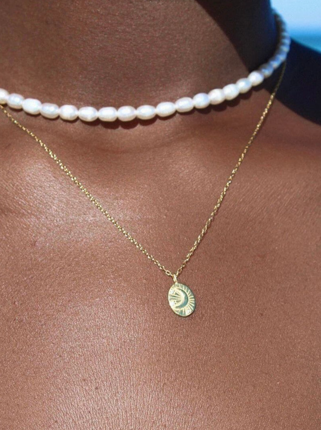 Malakai the Label Mahina Necklace 18K Gold