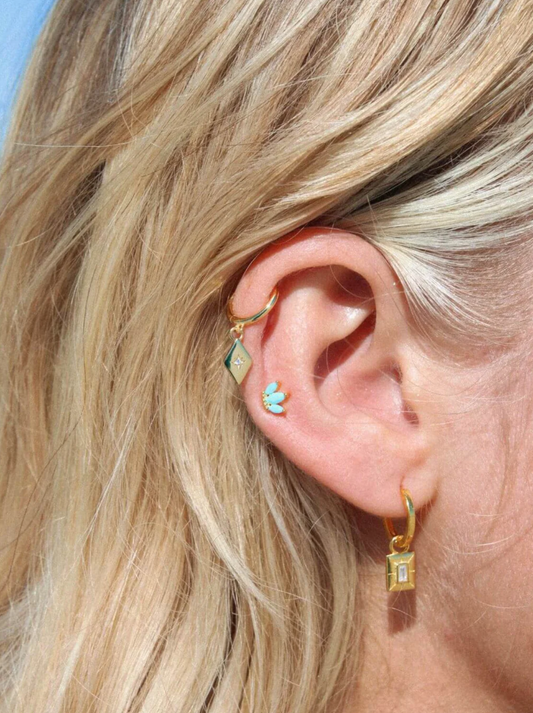 Malakai the Label Blue Lagoon Studs