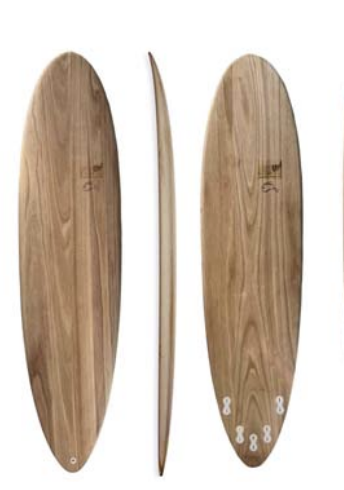 Ocean Soul Wood Wrapped Epoxy Mini Mal