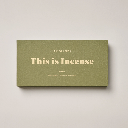 Gentle Habits This Is Incense
