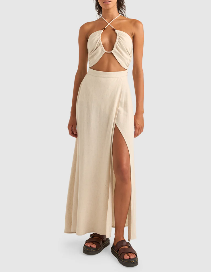 Rhythm Santana Cut Out Maxi Dress