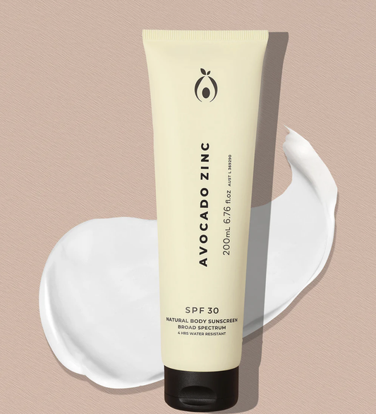 Avocado Zinc Nat Body Sunscreen