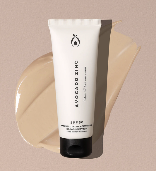 Avocado Zinc Tinted Moisturiser SPF50