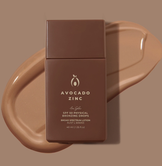 Avocado Zinc Bronzing Drops SPF50