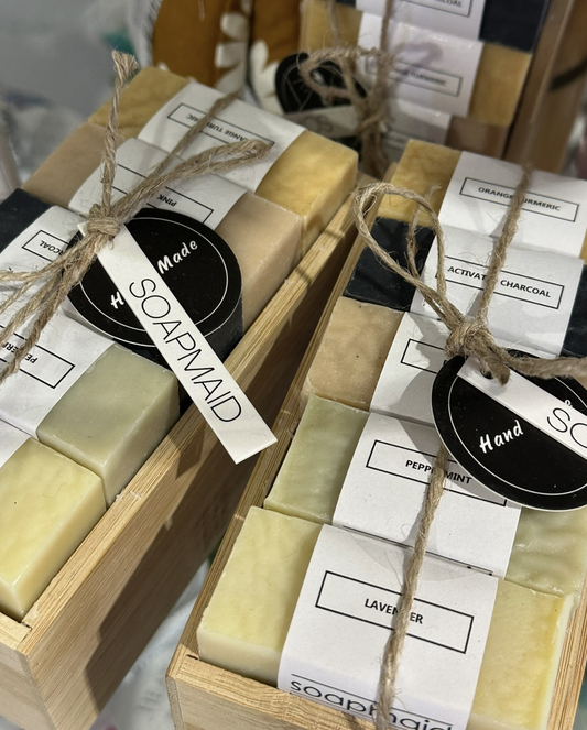Soapmaid 5 Natural Soap Bamboo Box