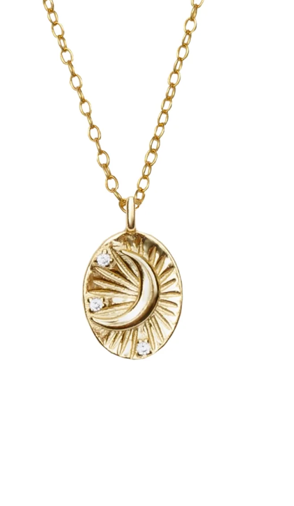 Malakai the Label Mahina Necklace 18K Gold