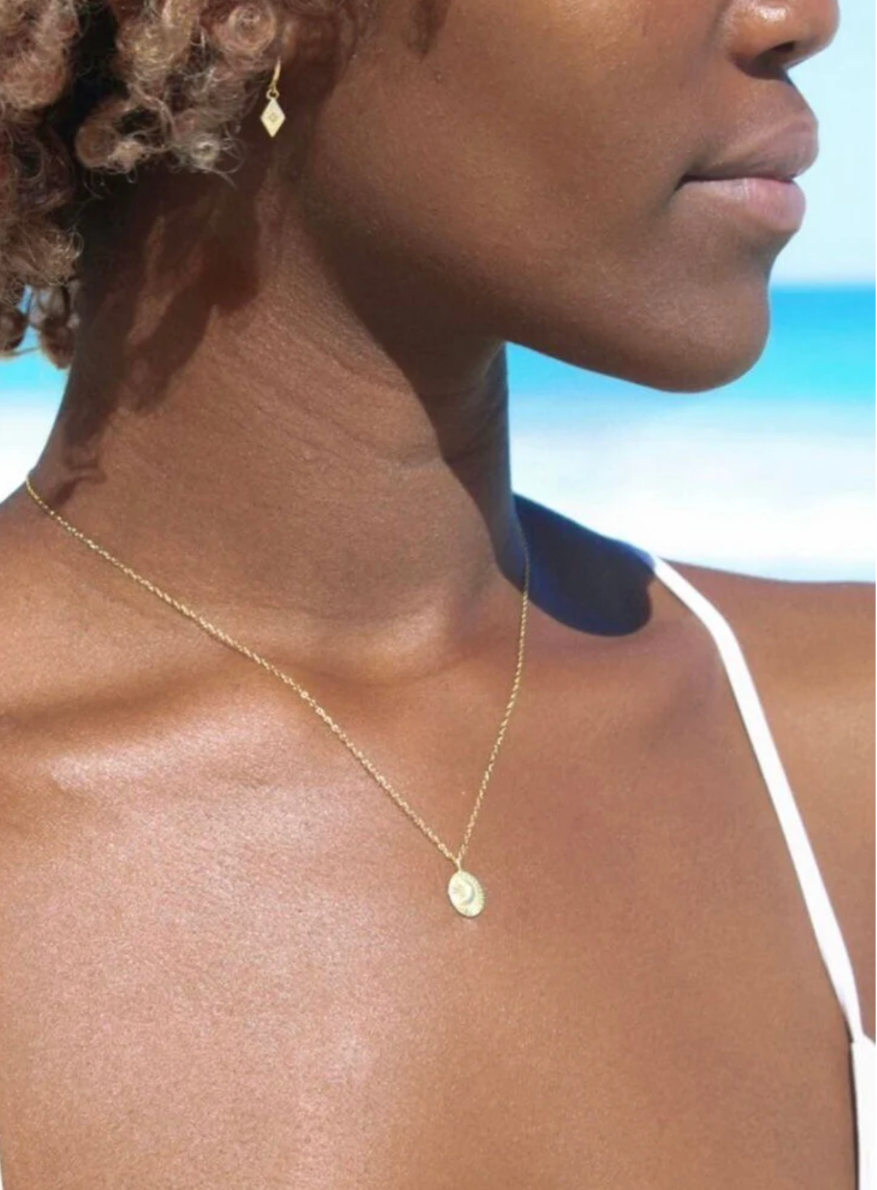 Malakai the Label Mahina Necklace 18K Gold