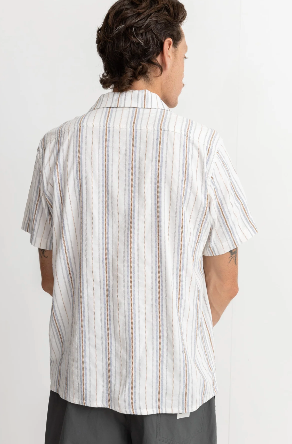 Rhythm Vacation Stripe SS Shirt