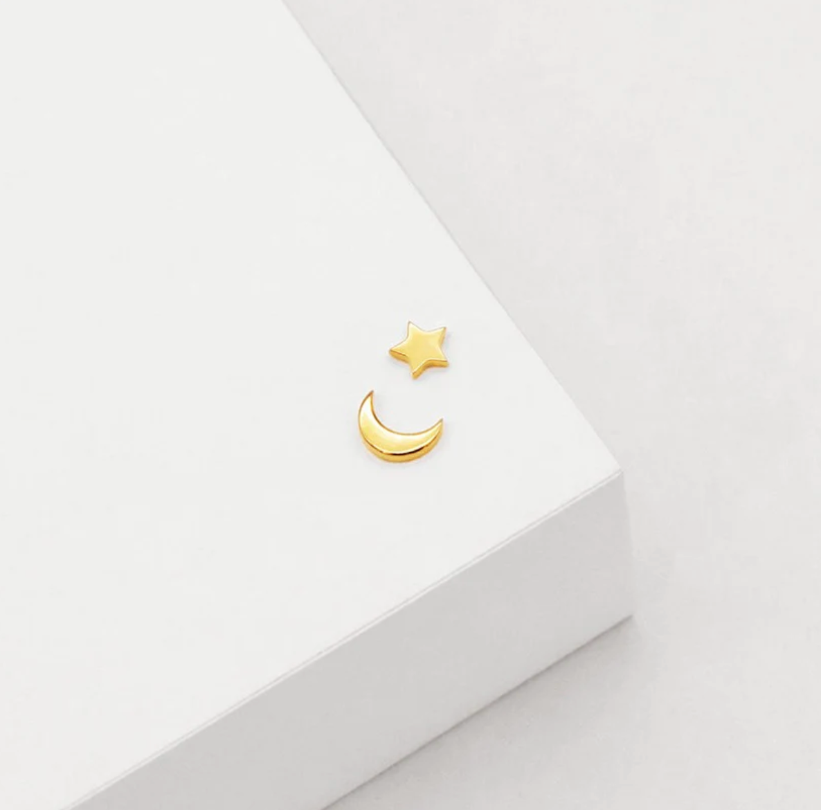 Linda Tahija Star & Moon Studs