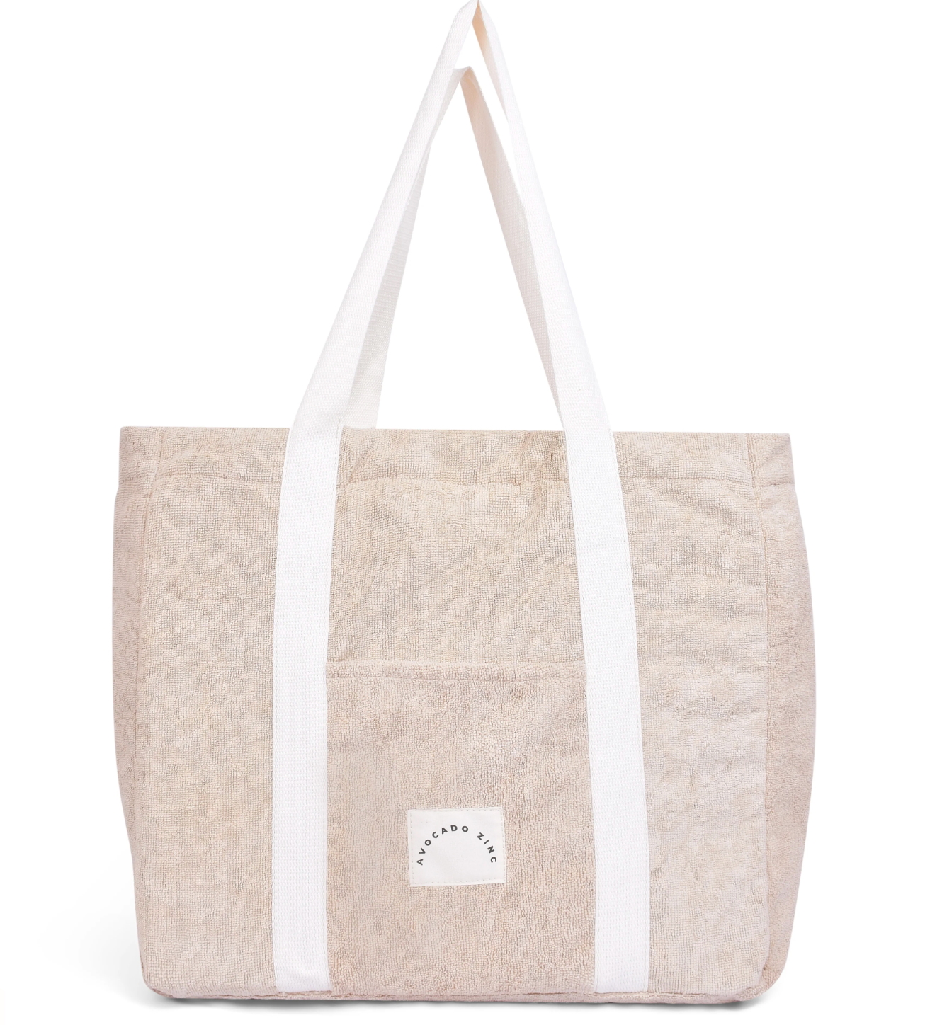 Avocado Zinc Terry Towelling Tote