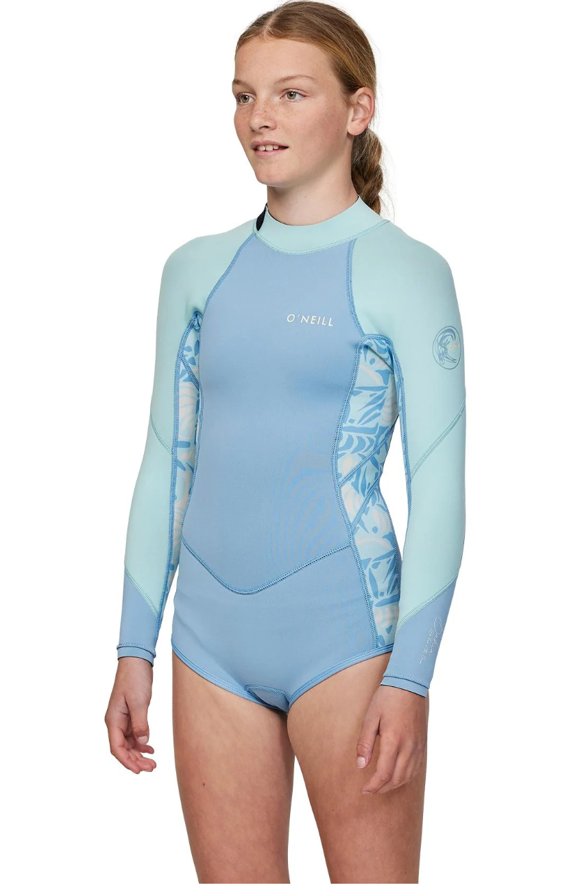 O'Neill Girls Bahia BZ LS Swin Bottom Spring Suit 2mm