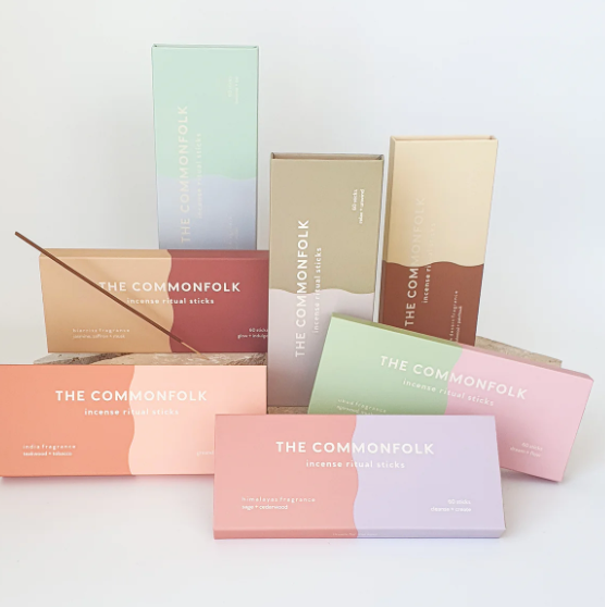 The Commonfolk Collective Waves Incense Ritual Sticks