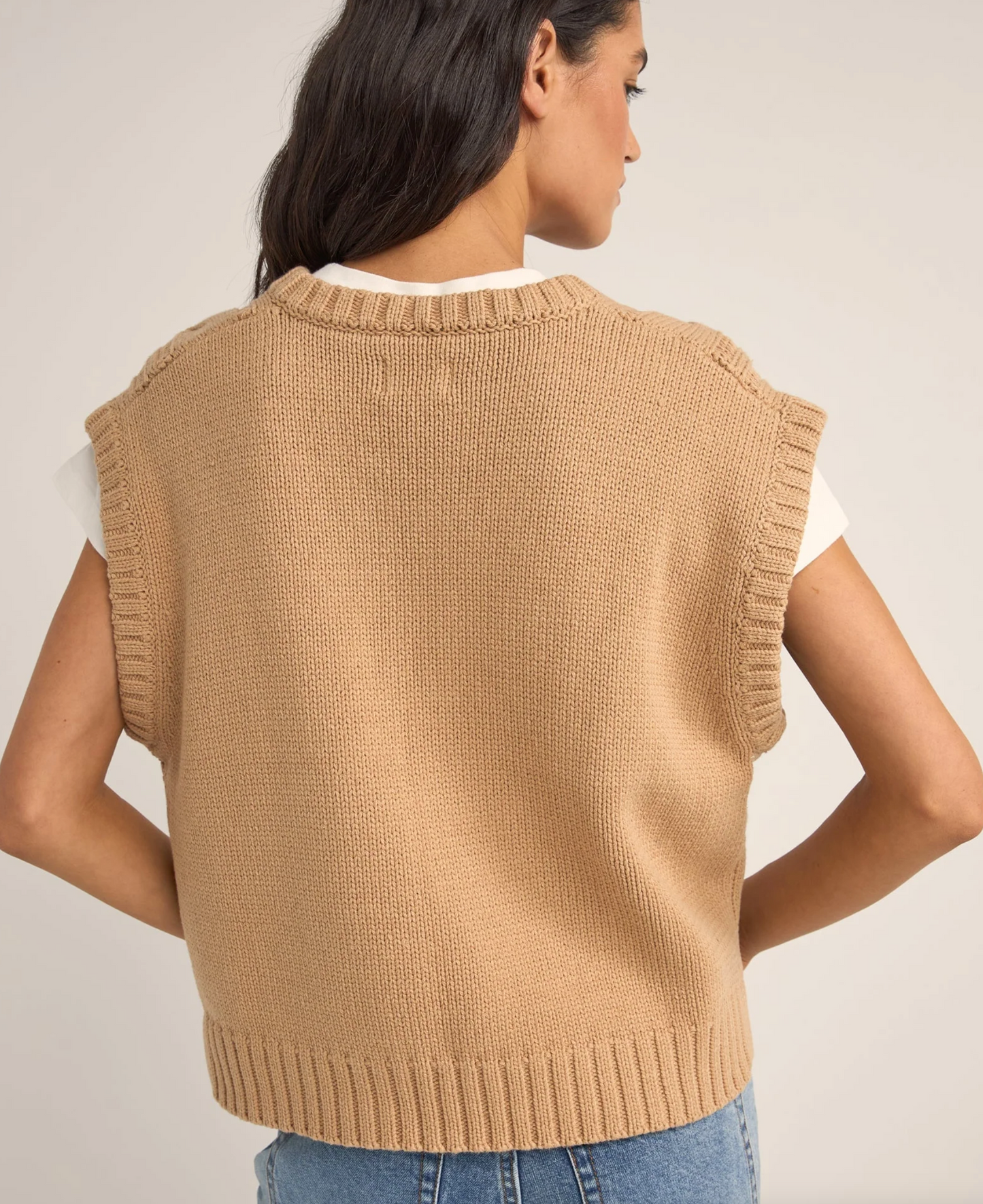 Rhythm Finley Cable Knit Vest