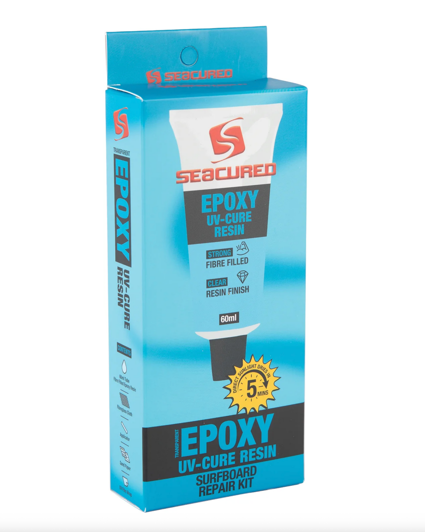 Seacured Epoxy UV-Cure Resin Repair Kit