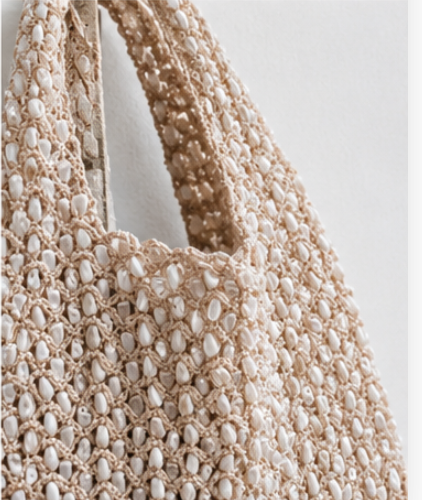 White Pearl Sea Hang Bag