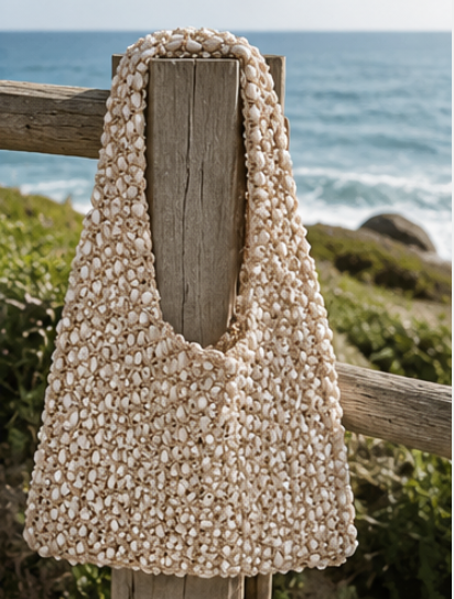 White Pearl Sea Hang Bag