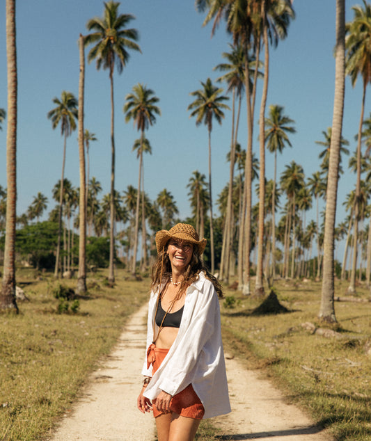 Sundy Mrnin LS Bonnie Linen Shirt