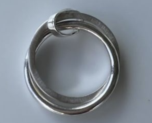 Sundy Mrnin Two Circle Pendent