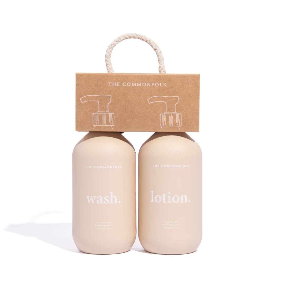 The Commonfolk Keep It Simple Wash + Lotion Kit