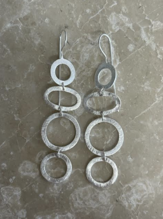 Sundy Mrnin Circles Earrings