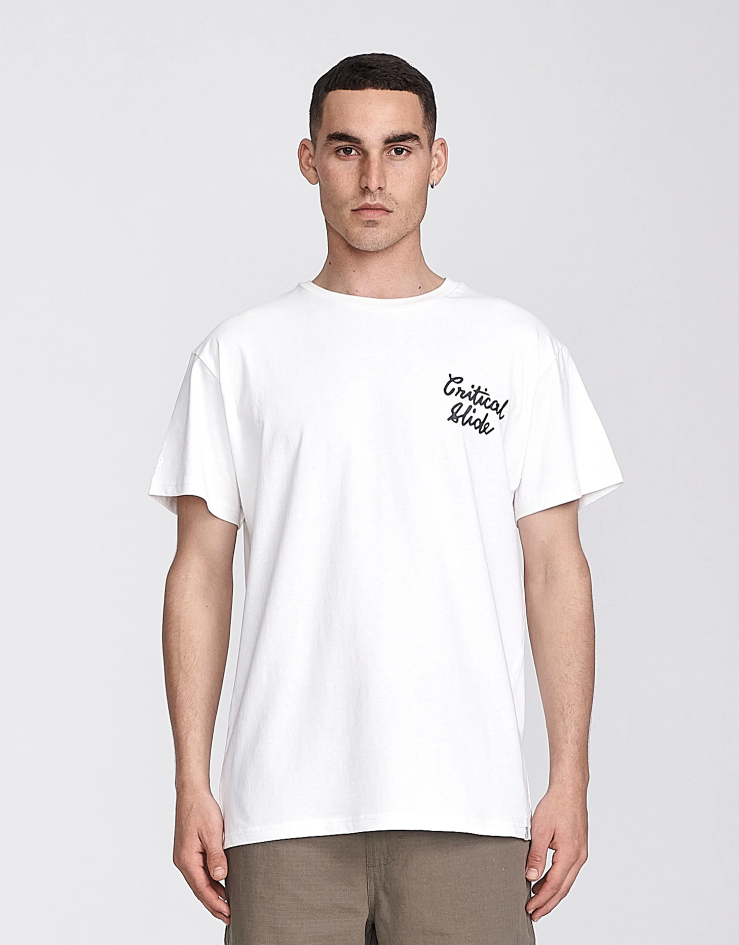 Critical Slide Socitey Script Tee