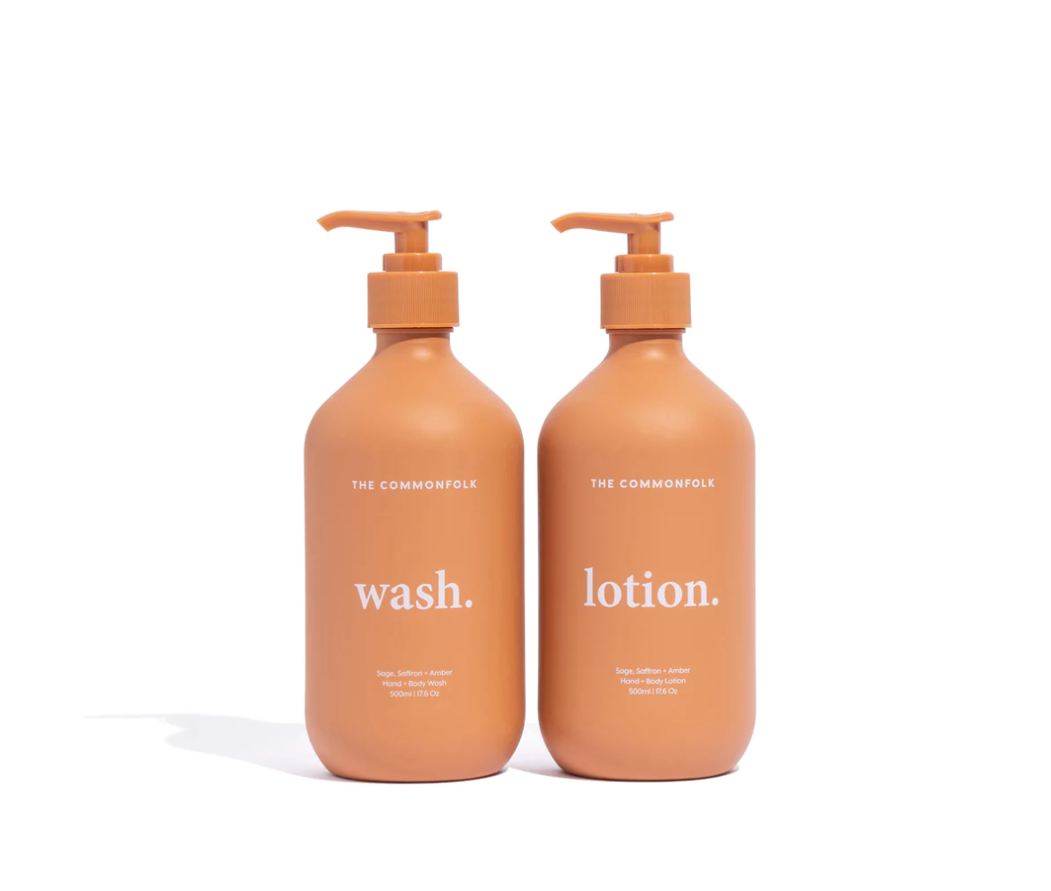 The Commonfolk Keep It Simple Wash + Lotion Kit